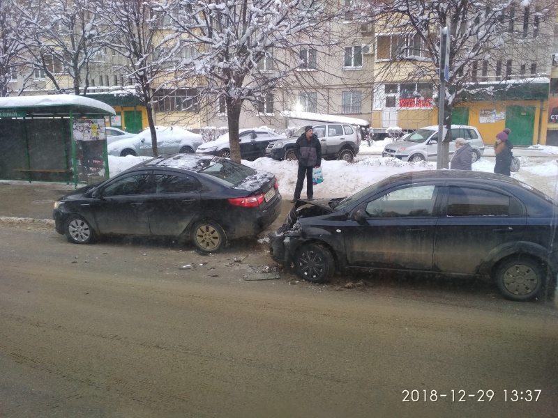 Не остановится сегодня. Сегодня в Липецке ДТП на Космонавтов.