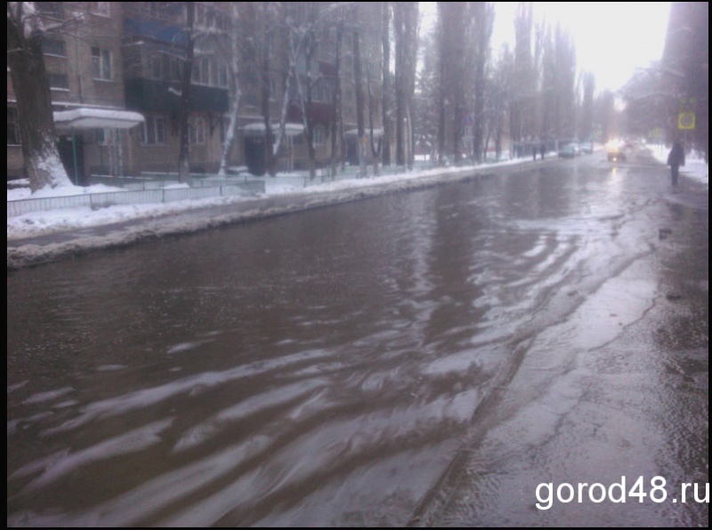 В Липецк пришла большая вода В Липецк пришла большая вода