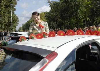 Цветник в Детском парке Цветник в Детском парке