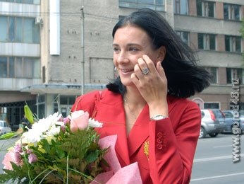 Людмилу Литвинову отблагодорили за медаль Людмилу Литвинову отблагодорили за медаль