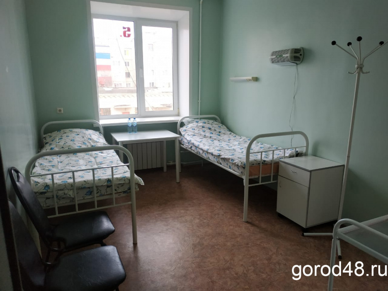 За сутки в Липецкой области с коронавирусной инфекцией госпитализирован один человек