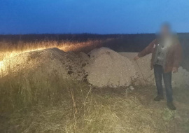 В Усманском районе украли 45 тонн щебня с ремонтируемой дороги