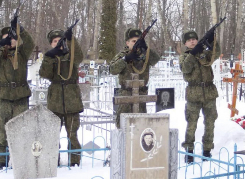 В Данковском районе похоронили героя Великой Отечественной войны
