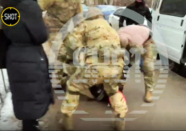 Опубликовано видео задержания подозреваемого в попытке диверсии на липецком военном аэродроме
