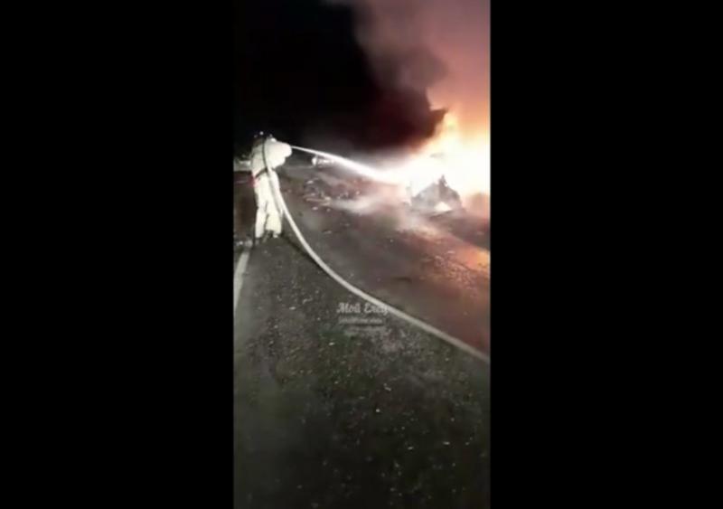 В результате аварии под Ельцом сгорел 21-летний парень В результате аварии под Ельцом сгорел 21-летний парень