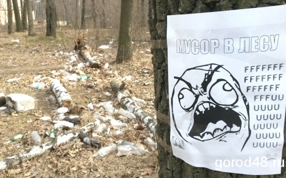 В Липецких парках и лесах появились «мемы» В Липецких парках и лесах появились «мемы»