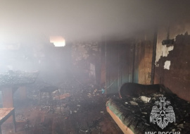 61-летний мужчина пострадал на пожаре и остался без дома 