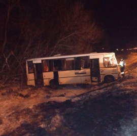 В ДТП с пассажирским автобусом пострадали четыре человека В ДТП с пассажирским автобусом пострадали четыре человека
