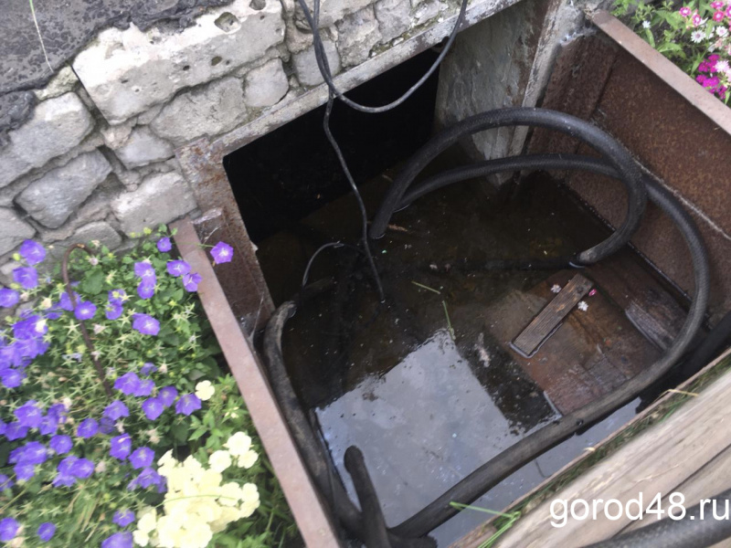 Кругом вода: жители улицы Лобачевского жалуются на подтопления дома, подвала и гаража