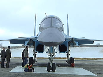 В липецком авиацентре приземлились новые СУ-34 В липецком авиацентре приземлились новые СУ-34