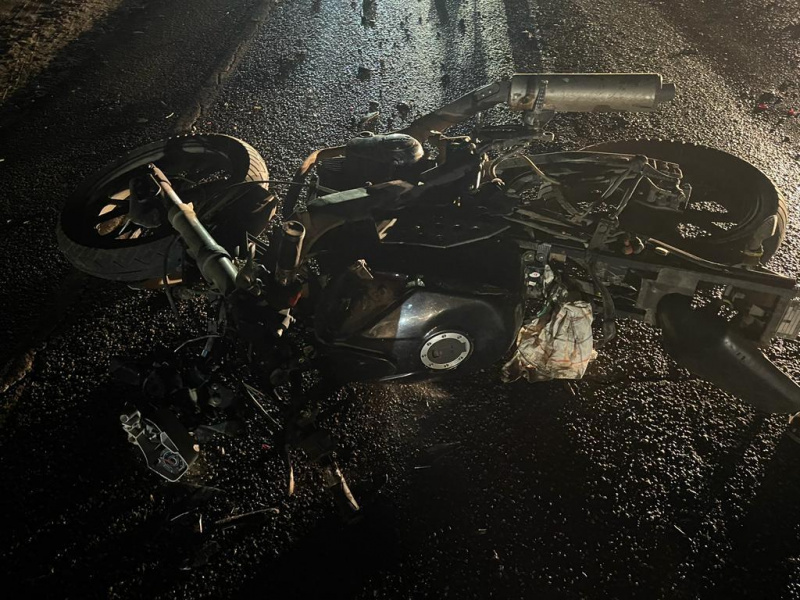 Мотоциклист погиб после столкновения с грузовиком на тамбовской трассе