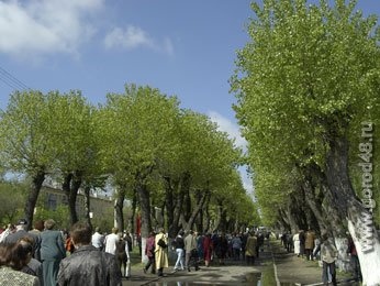 В апреле Липецк зазеленеет В апреле Липецк зазеленеет