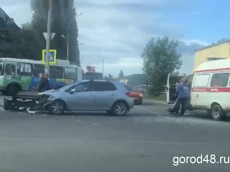 Город 48 дтп липецк. Аварии общественного транспорта.