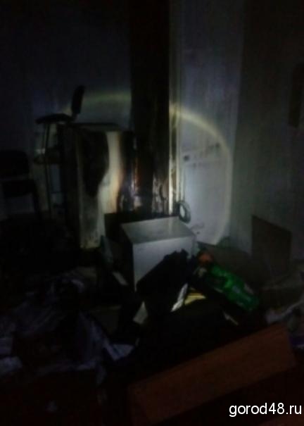 Рано утром в Липецке горел магазин «Семь дней» Рано утром в Липецке горел магазин «Семь дней»