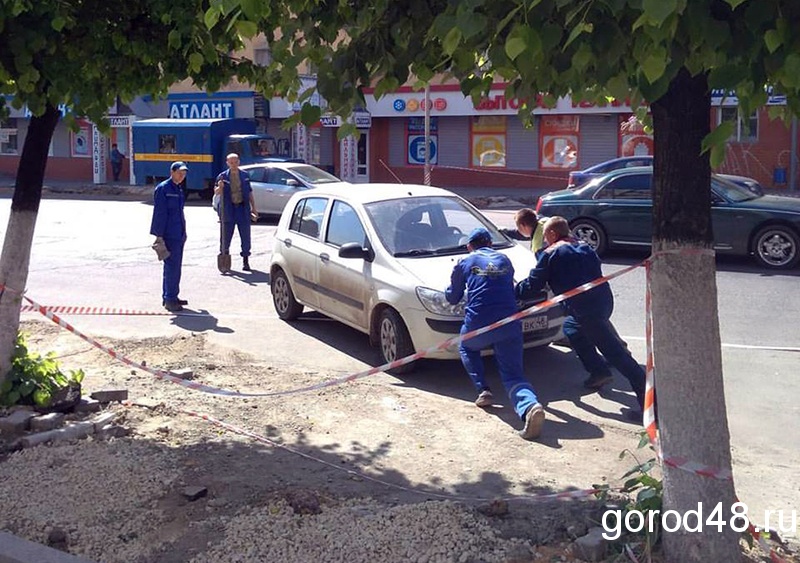 Часть парковочных карманов с Советской уберут Часть парковочных карманов с Советской уберут