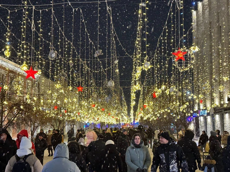 Более 40 000 человек побывали на двух новогодних фестивалях в Ельце - Gorod48