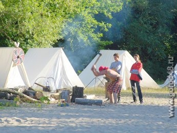 В липецке участники фестиваля «русборг» нашли археологический памятник
