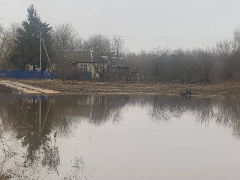 Во время паводка в Добровском районе утонул мужчина