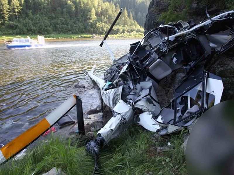 В Вологодской области разбился вертолёт В Вологодской области разбился вертолёт