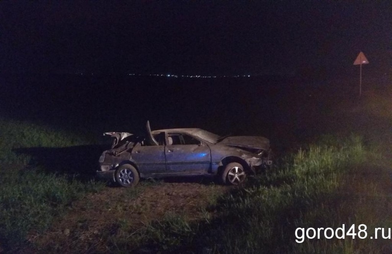 Автомобиль «Ауди» опрокинулся в кювет Автомобиль «Ауди» опрокинулся в кювет
