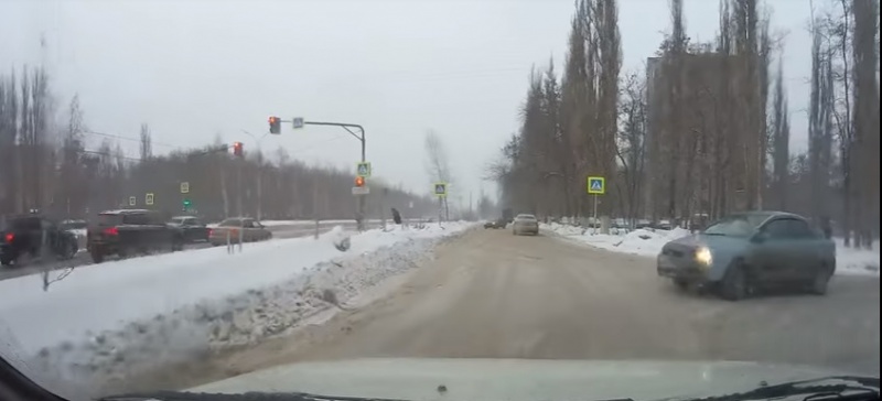 Лихие виражи на Циолковского попали на видео Лихие виражи на Циолковского попали на видео