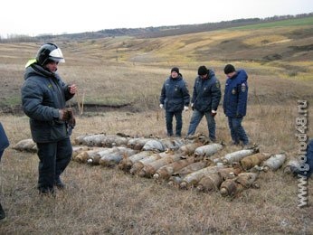 В Липецке уничтожили российские авиабомбы и снаряды времен войны В Липецке уничтожили российские авиабомбы и снаряды времен войны