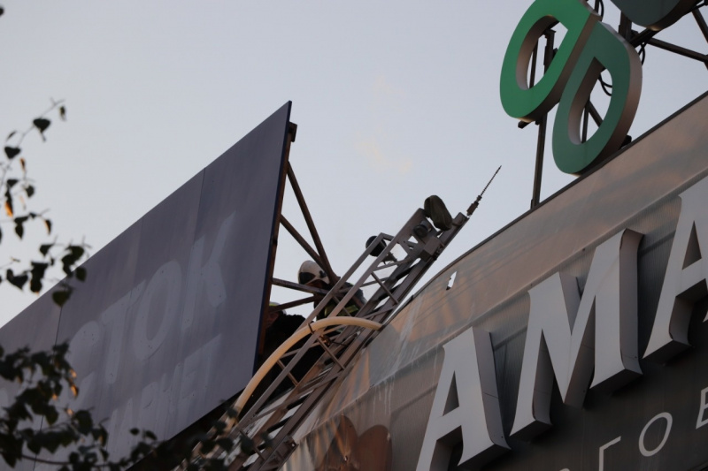 Причиной пожара в «Амате Плаза» могло стать короткое замыкание Причиной пожара в «Амате Плаза» могло стать короткое замыкание