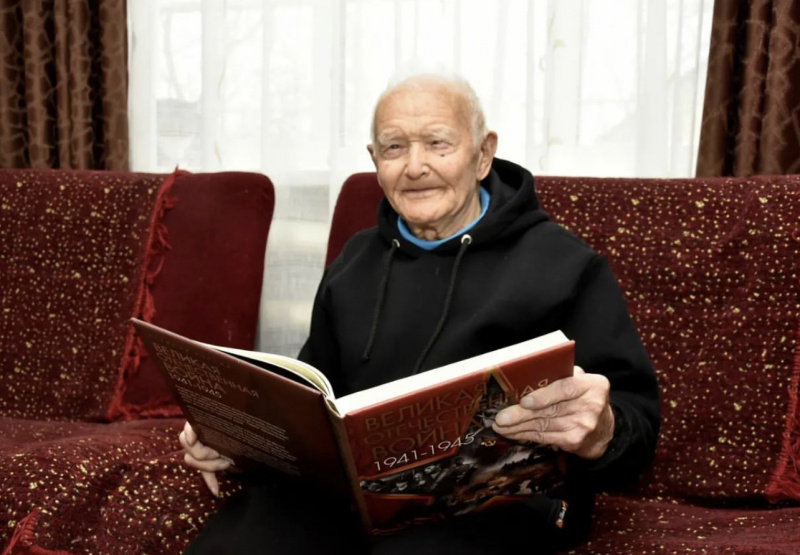 Участник войны из Добринки отметил 104-й день рождения 