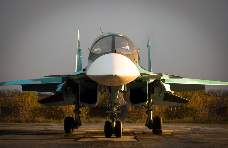 В Хабаровском крае разбился Су-34 В Хабаровском крае разбился Су-34