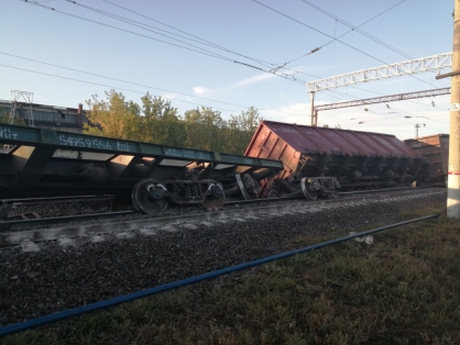 Одной из причин схода вагонов с путей в Грязях рассматривается хищение металлолома Одной из причин схода вагонов с путей в Грязях рассматривается хищение металлолома