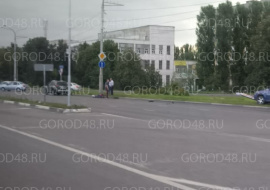 На улице Московской поcтрадал 25-летний мотоциклист
