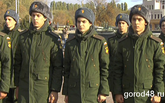 Липецкие новобранцы отправились в армию Липецкие новобранцы отправились в армию