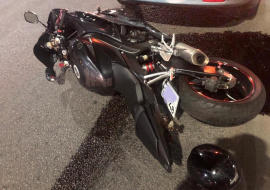 В массовом ДТП на улице 50 лет НЛМК пострадал 34-летний мотоциклист