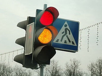Дождь вывел из строя несколько липецких светофоров Дождь вывел из строя несколько липецких светофоров