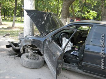 В Липецке произошло тройное столкновение автомобилей В Липецке произошло тройное столкновение автомобилей