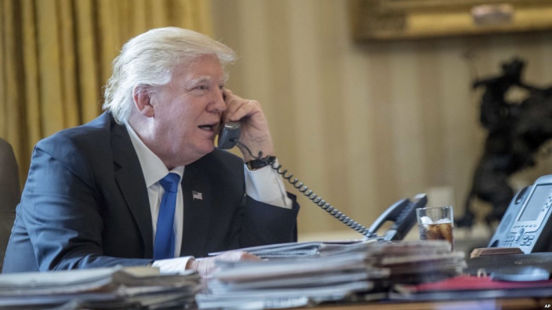 Белый дом рассказал о содержании телефонного разговора Трампа и Путина Белый дом рассказал о содержании телефонного разговора Трампа и Путина