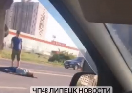 В Липецке на Воронежском шоссе сбили 25-летнюю женщину