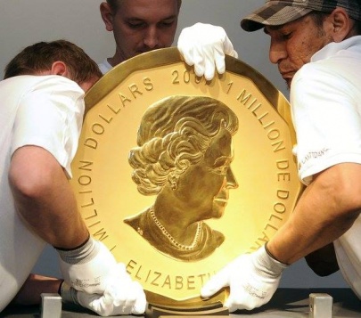 Из музея в Берлине украли монету весом 100 кг и номиналом в $1 млн Из музея в Берлине украли монету весом 100 кг и номиналом в $1 млн