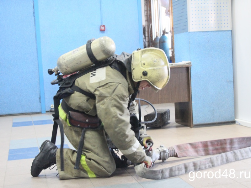 Под Липецком произошёл пожар Под Липецком произошёл пожар