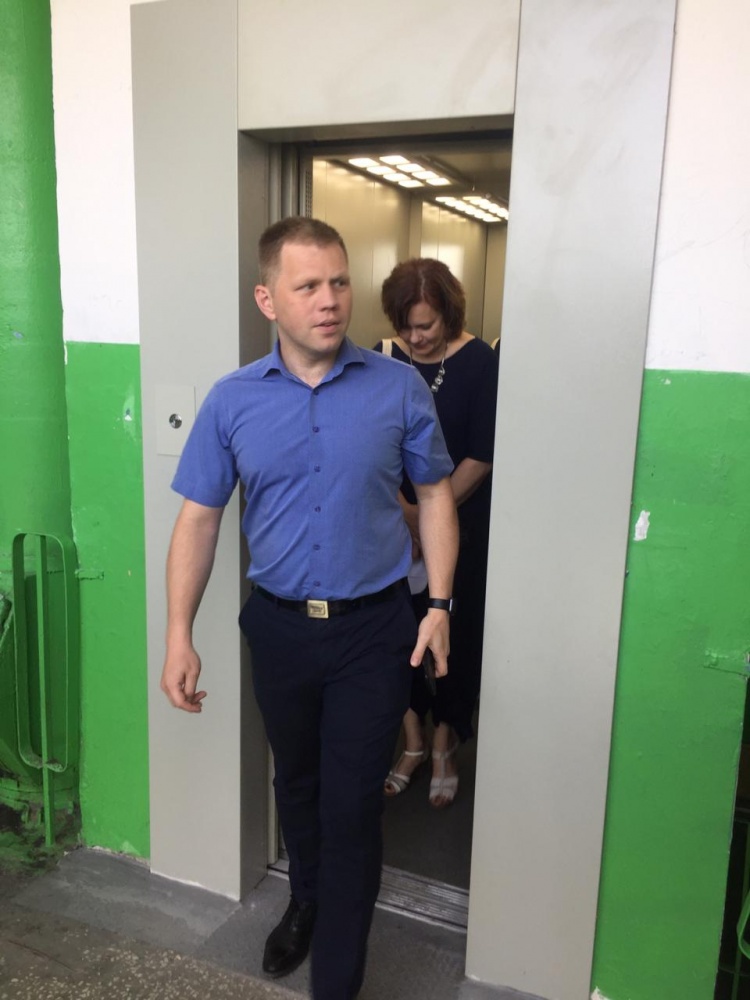 По программе капремонта в 2019 году уже заменили 52 лифта По программе капремонта в 2019 году уже заменили 52 лифта