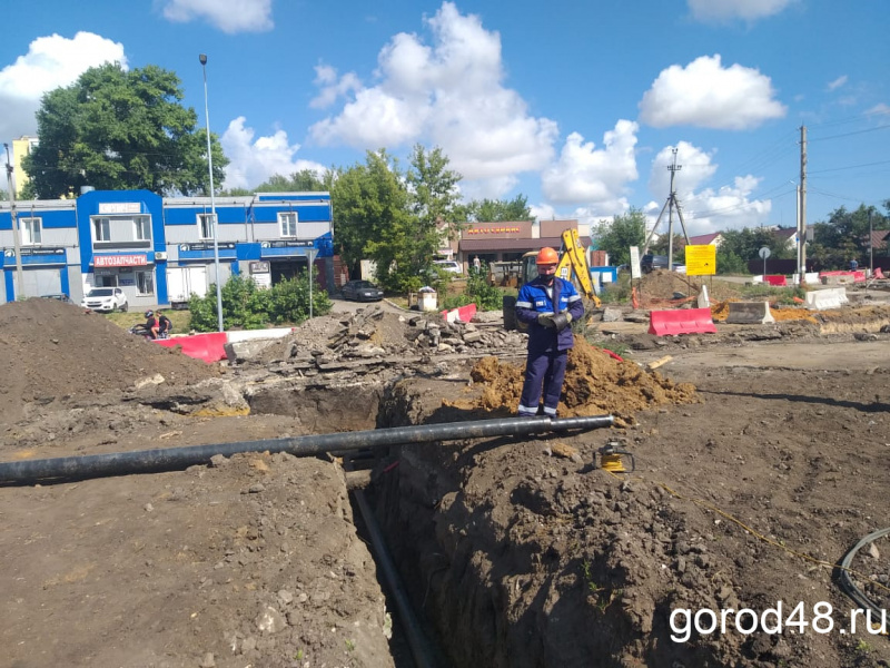 На улице Баумана завершается реконструкция газовых сетей На улице Баумана завершается реконструкция газовых сетей