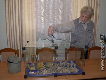 Клад найденный в центре Липецка будет передан в областной краеведческий музей Клад найденный в центре Липецка будет передан в областной краеведческий музей