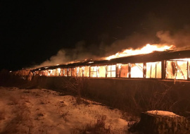 Пожарные потушили ферму: возгоранию был присвоен повышенный класс сложности