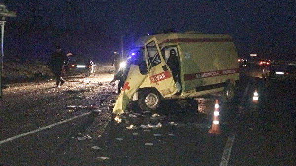 Шесть человек погибли в ДТП со «скорой» на Кубани Шесть человек погибли в ДТП со «скорой» на Кубани
