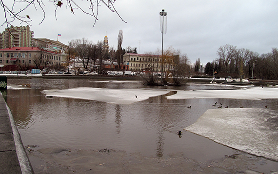 Комсомольский пруд липецк старые фото