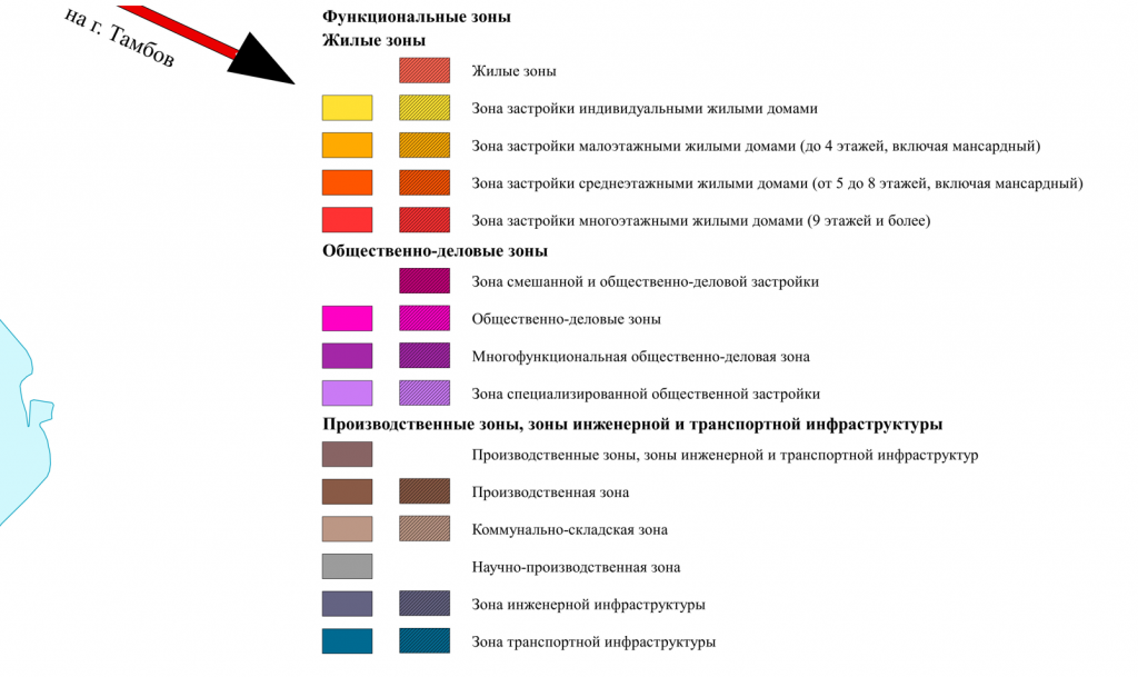 Генеральный план липецка