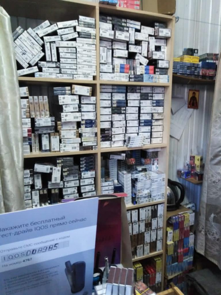 Полицейские изъяли контрафактные сигареты на сумму более 100 000 рублей