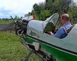 69-летний авиатор вновь хочет подняться в небо на самодельном самолете
